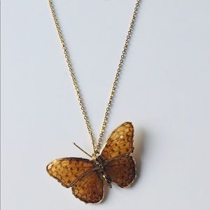 One of a kind butterfly necklace
